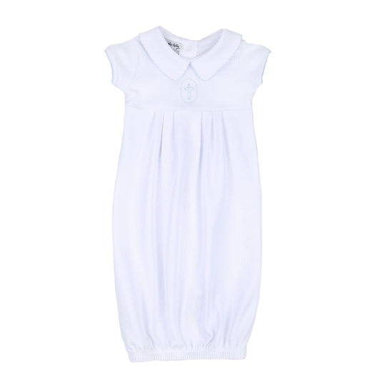 Blessed Gown White/White