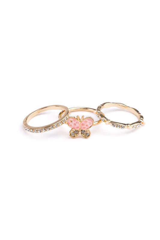 Boutique Chic Butterfly Garden RIngs