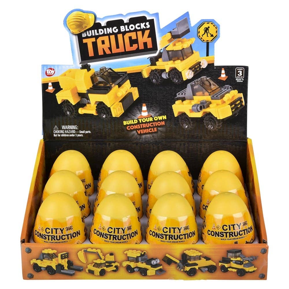 Building Block Construction Truck