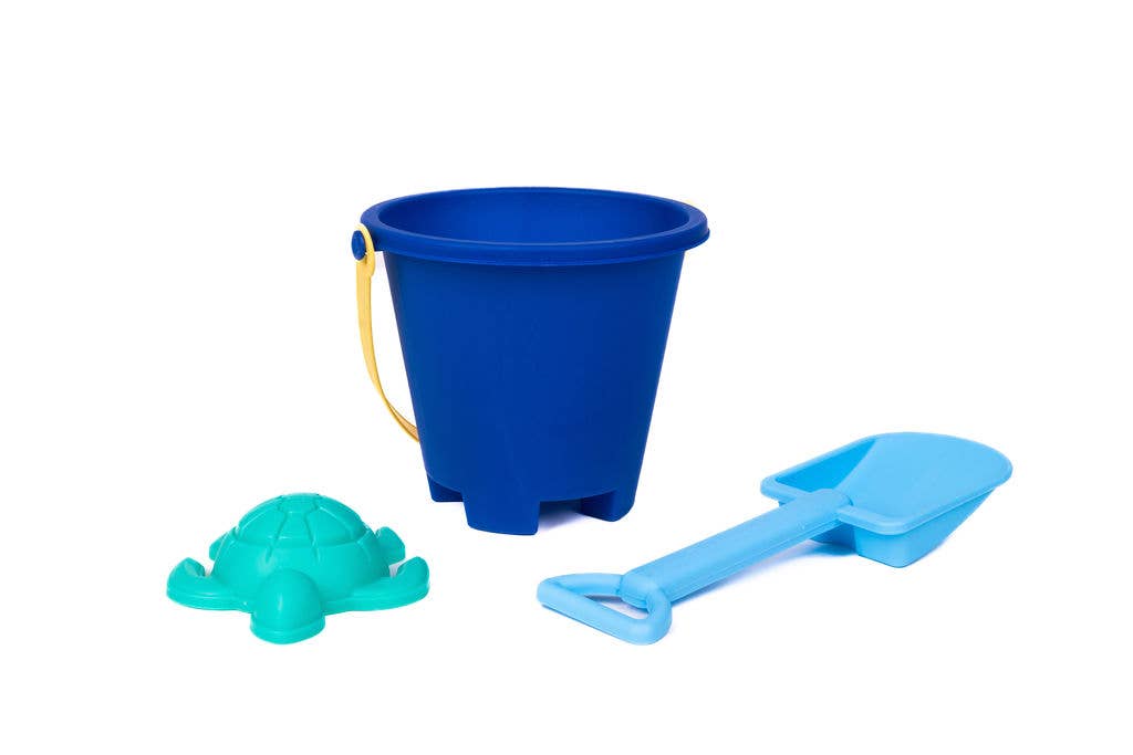 3-Piece Blue Sand Bucket Set