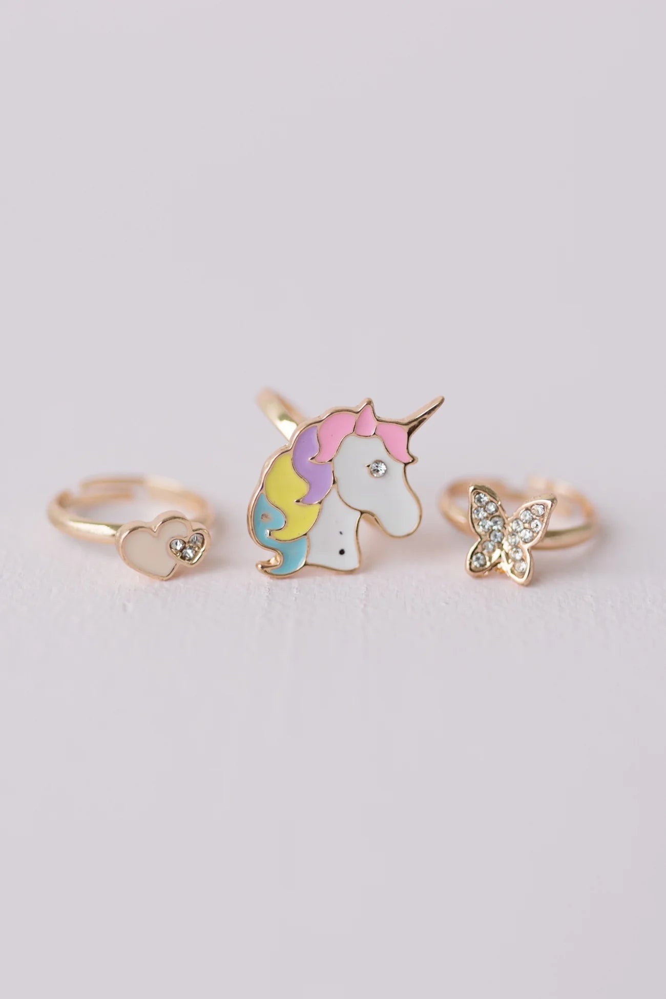 Boutique Butterfly & Unicorn Rings