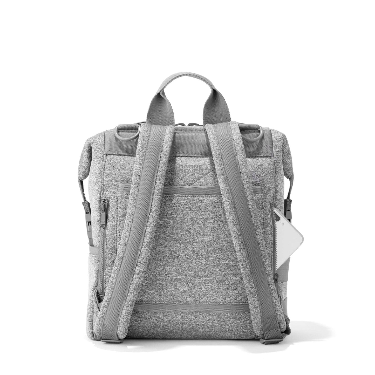 Indi Diaper Backpack in Heather Grey | Medium