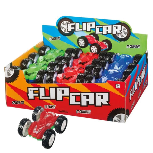 Flip Car, Friction Pull-Back, Action Packed, Indoor/Outdoor