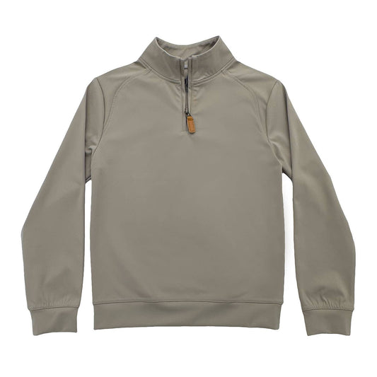 Boys Collins Performance Quarter Zip | Khaki