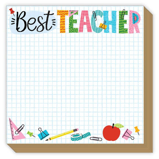 Best Teacher Luxe Notepad
