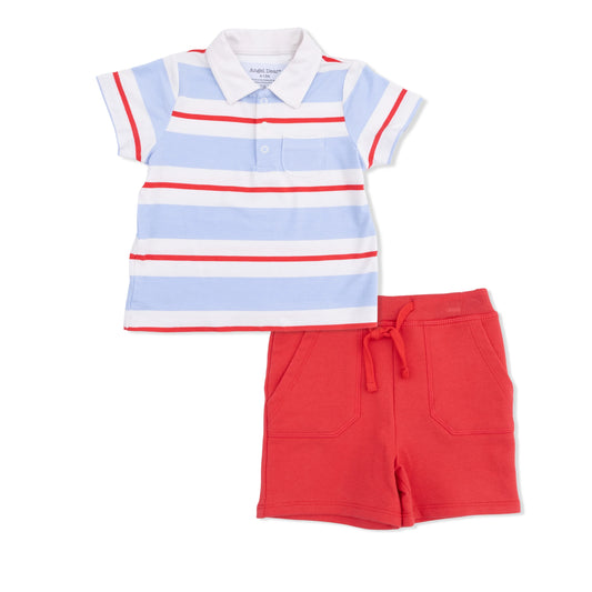 Polo with Everyday Short | Preppy Rugby