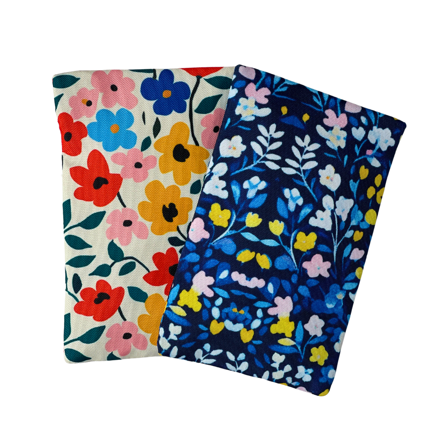 Gel Ice Packs in Fabric Sleeves 2-Pack | Floral Prints