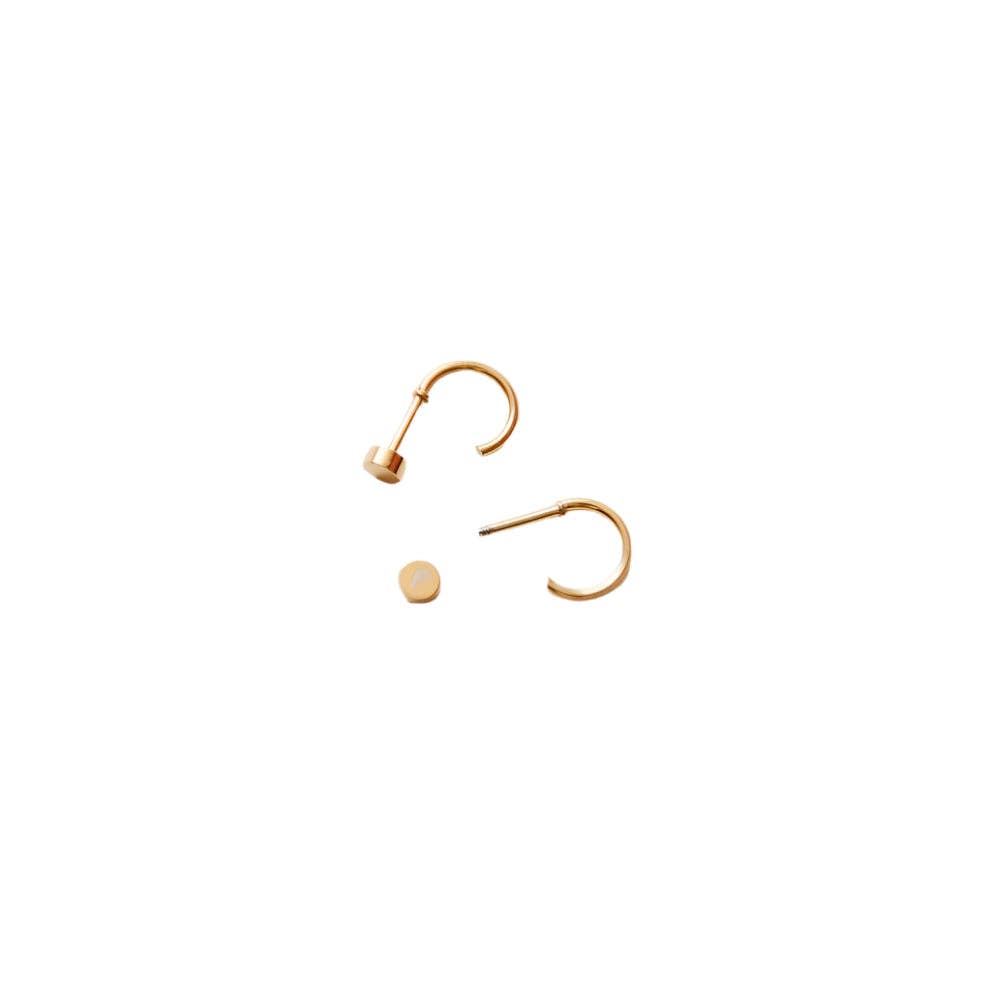 Huggie: Gold / Pair