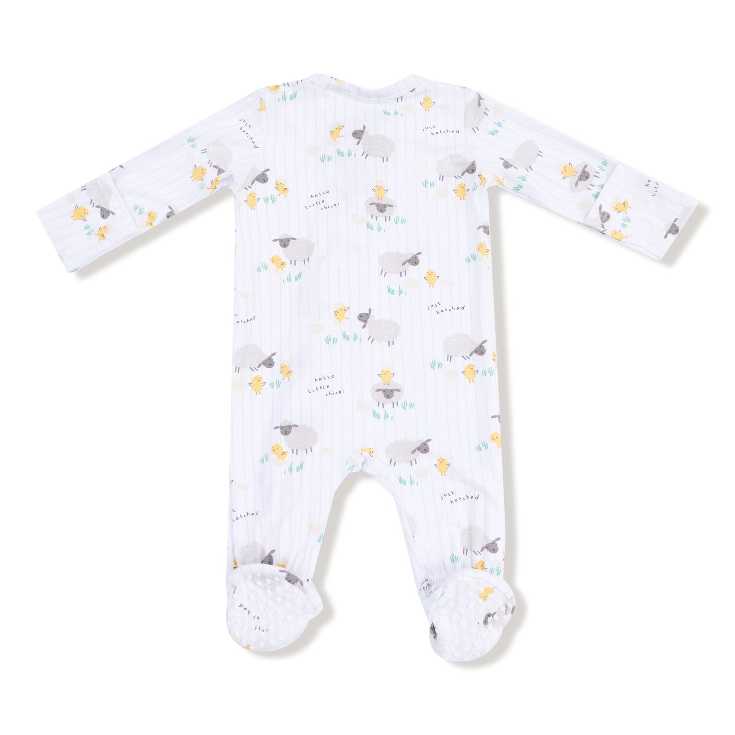 2 Way Zipper Footie | Just Hatched
