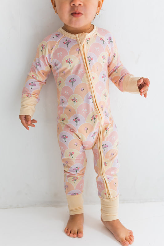 Zipper Romper | Savannah Floral