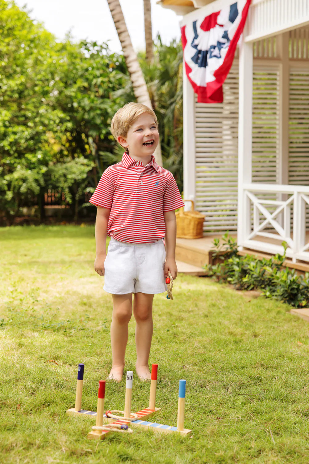 Sheffield Shorts - Twill | Worth Avenue White