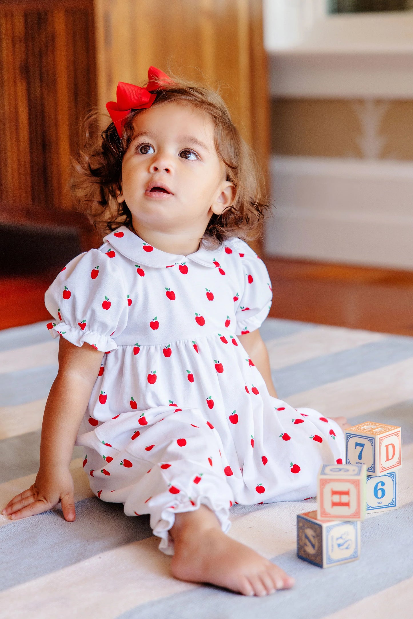 Short Sleeve Britt Romper | Egerton Apples