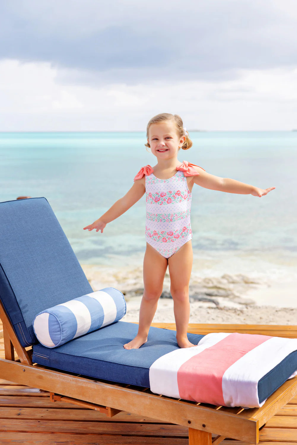 Edisto Beach Bathing Suit | Gasparilla Garlands | Parrot Cay Coral