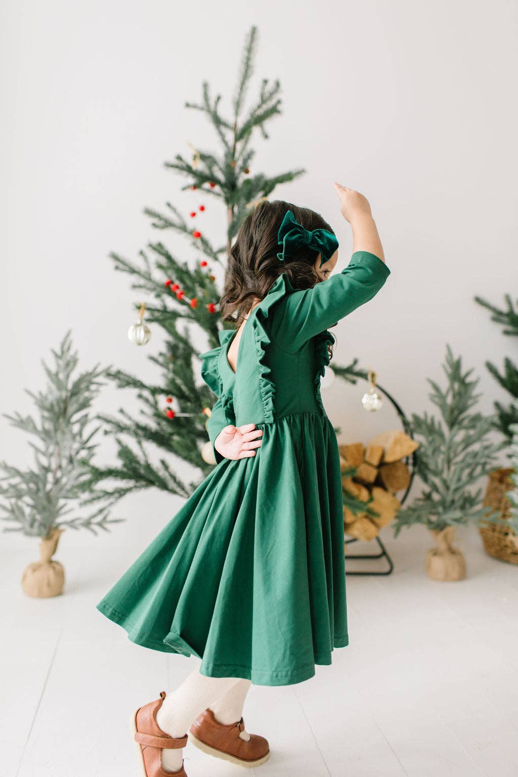 Adelisa Dress | Evergreen