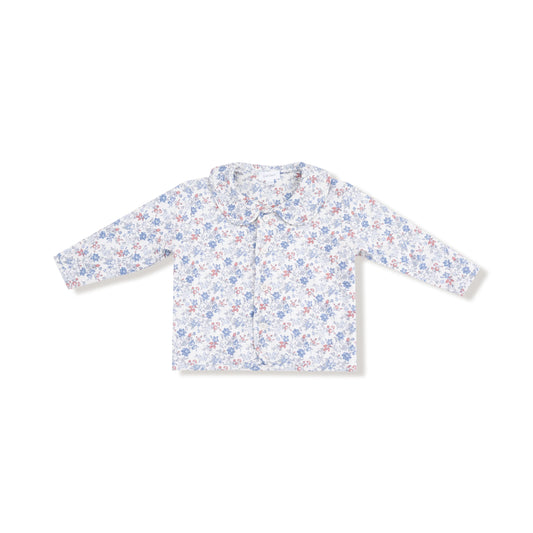 Quilted Jacket w/ Peter Pan Collar | Country Girl Floral