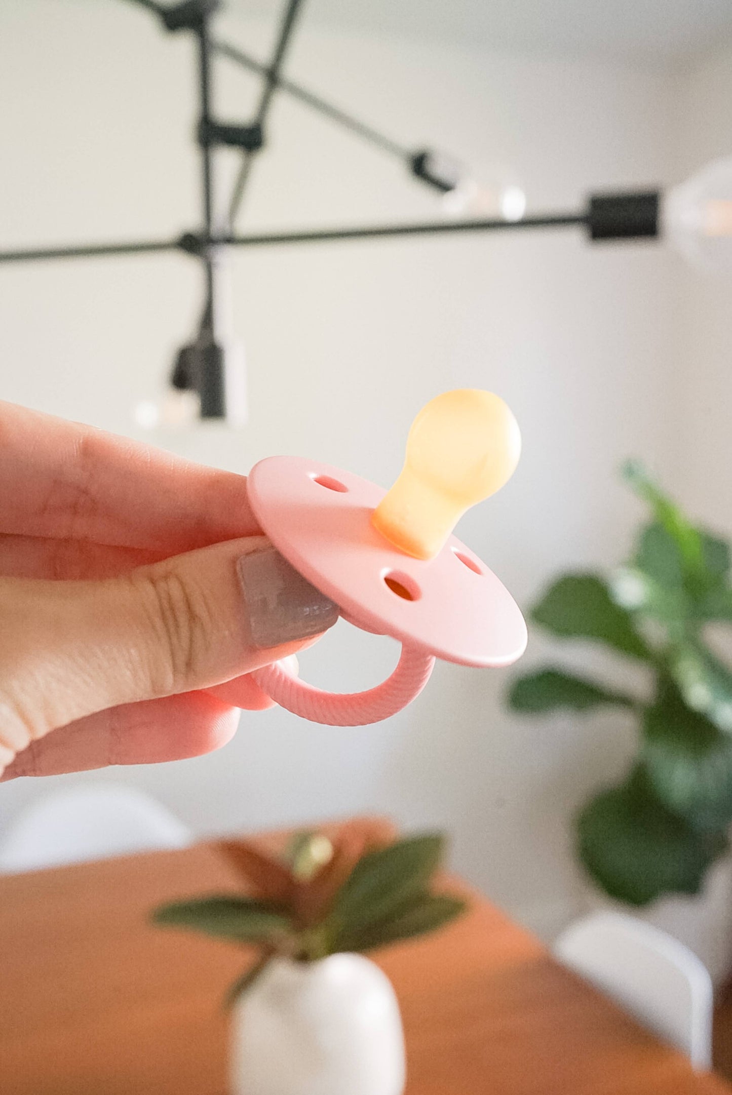 Itzy Soother™ Natural Rubber Paci Sets - Blossom + Rosewood