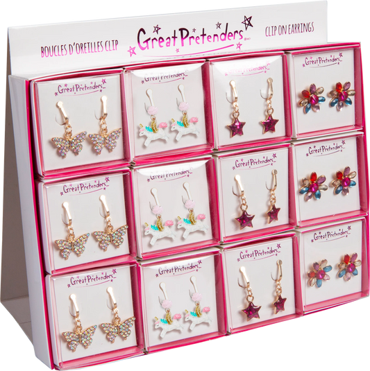 Assorted Clip On Earrings