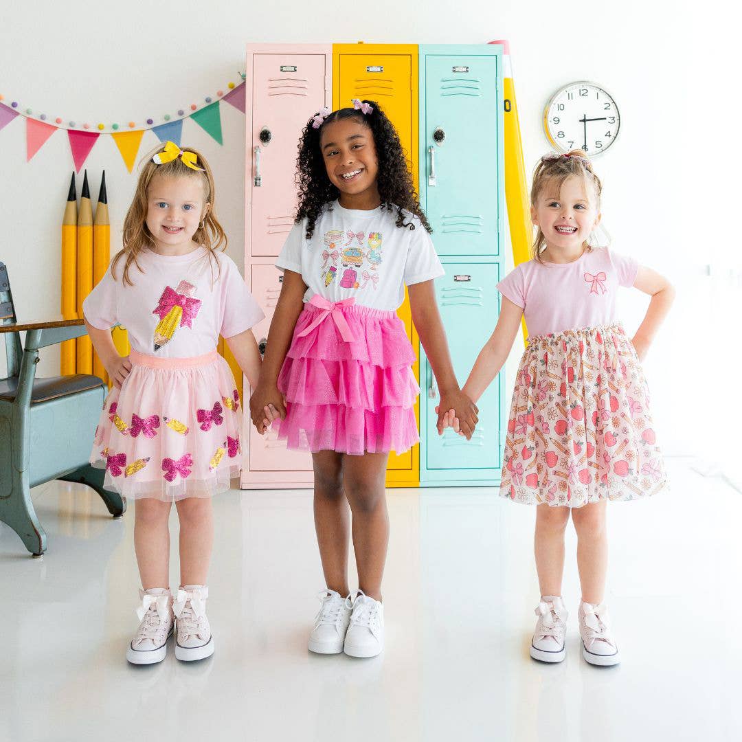 Back to School Cutie Sequin Tutu