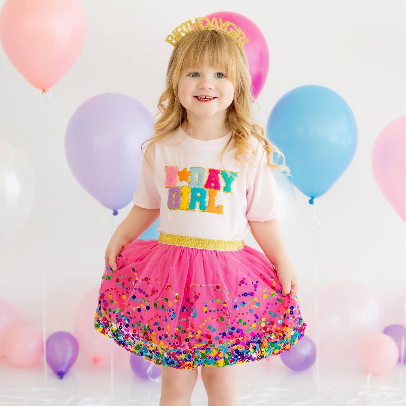 Raspberry Confetti Tutu - Dress Up Skirt/Tutu