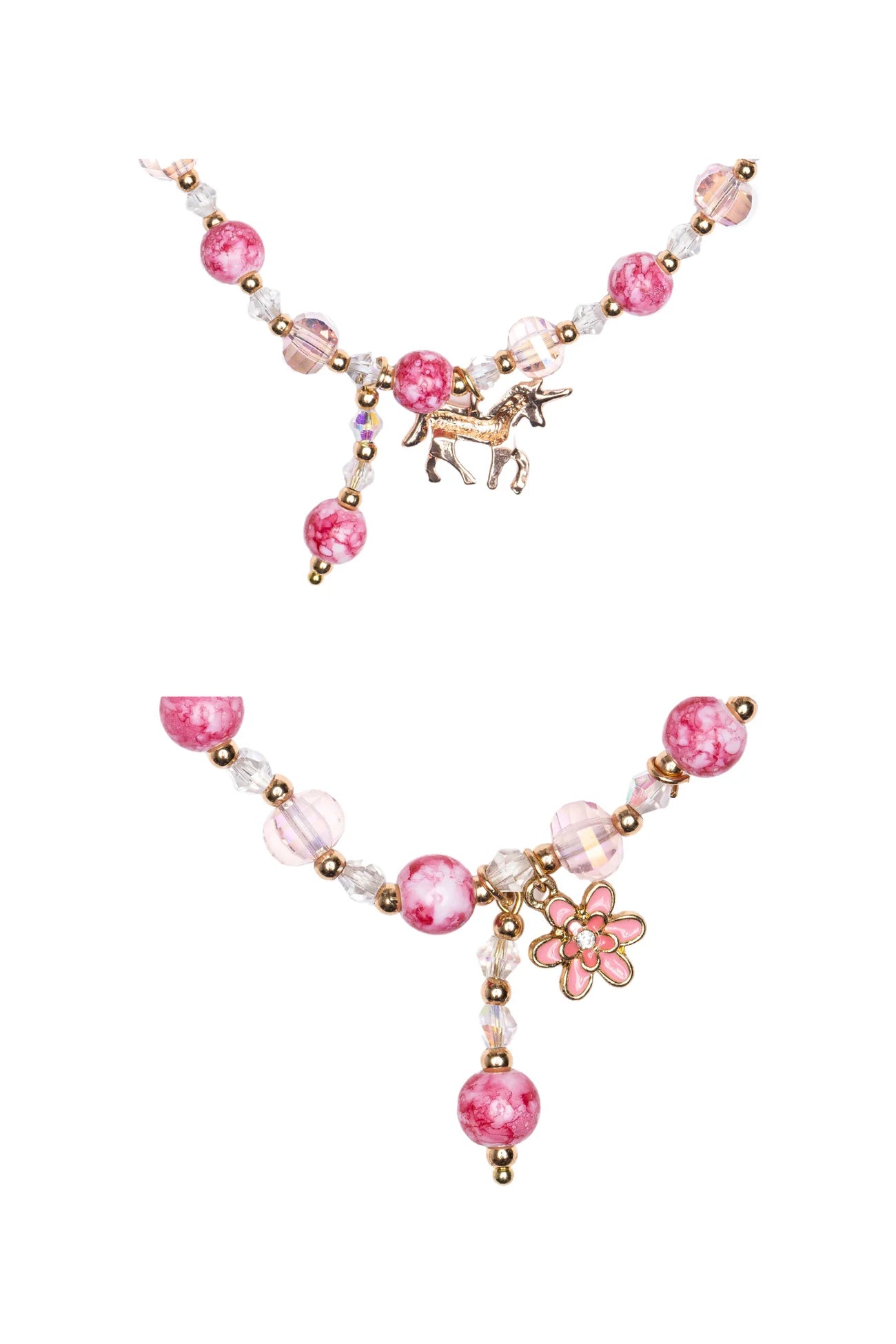 Boutique Pink Crystal Necklace