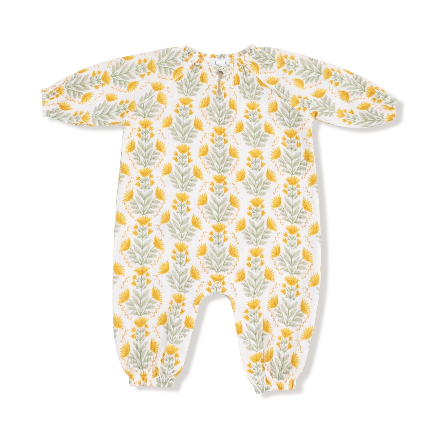 Peasant Romper | Winter Dandelions