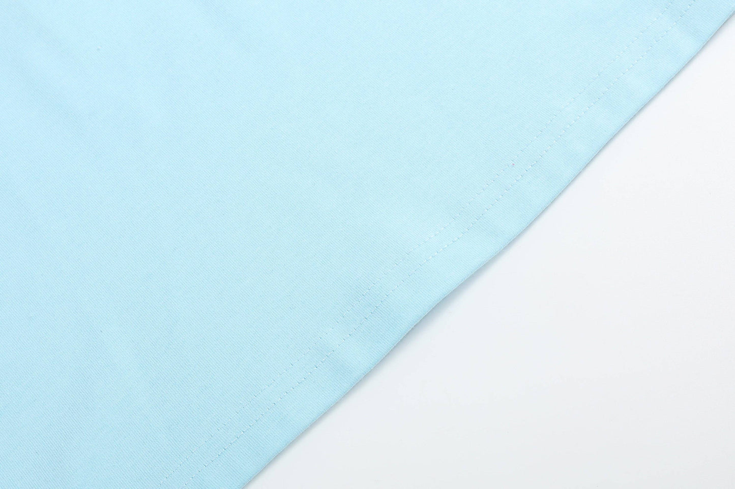 Light Blue Smocked School Shirt and Short Set