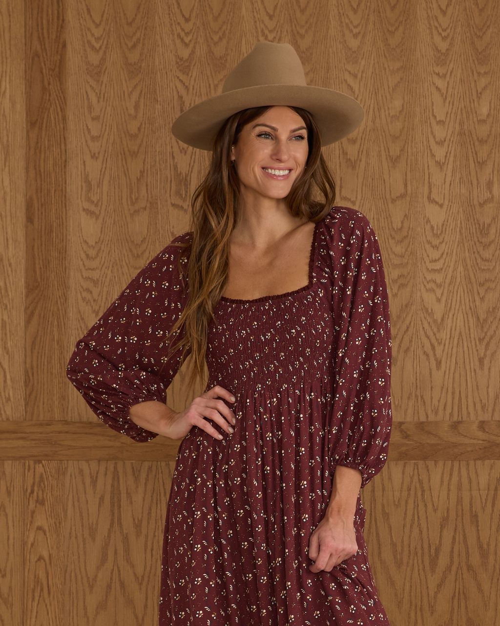 Della Dress || Harvest Berry
