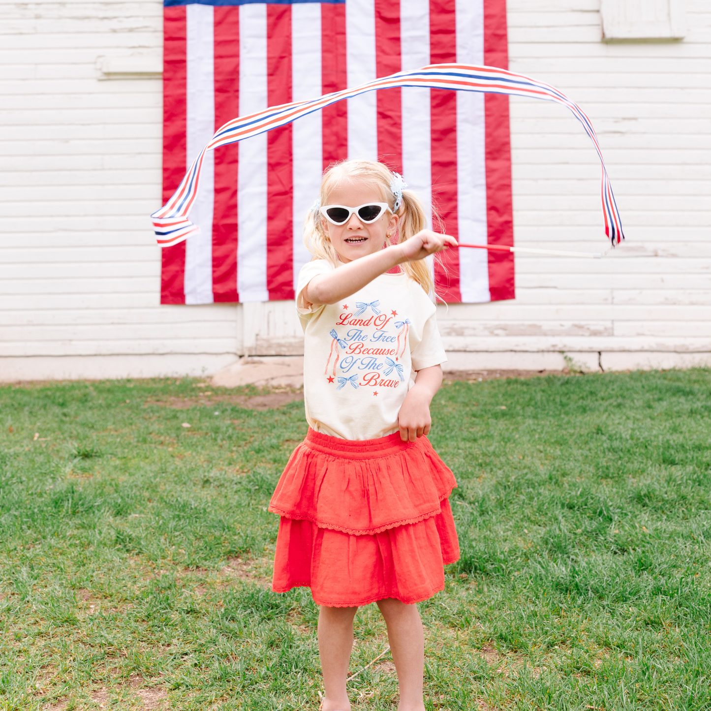 Land of the Free Shirt | Natural