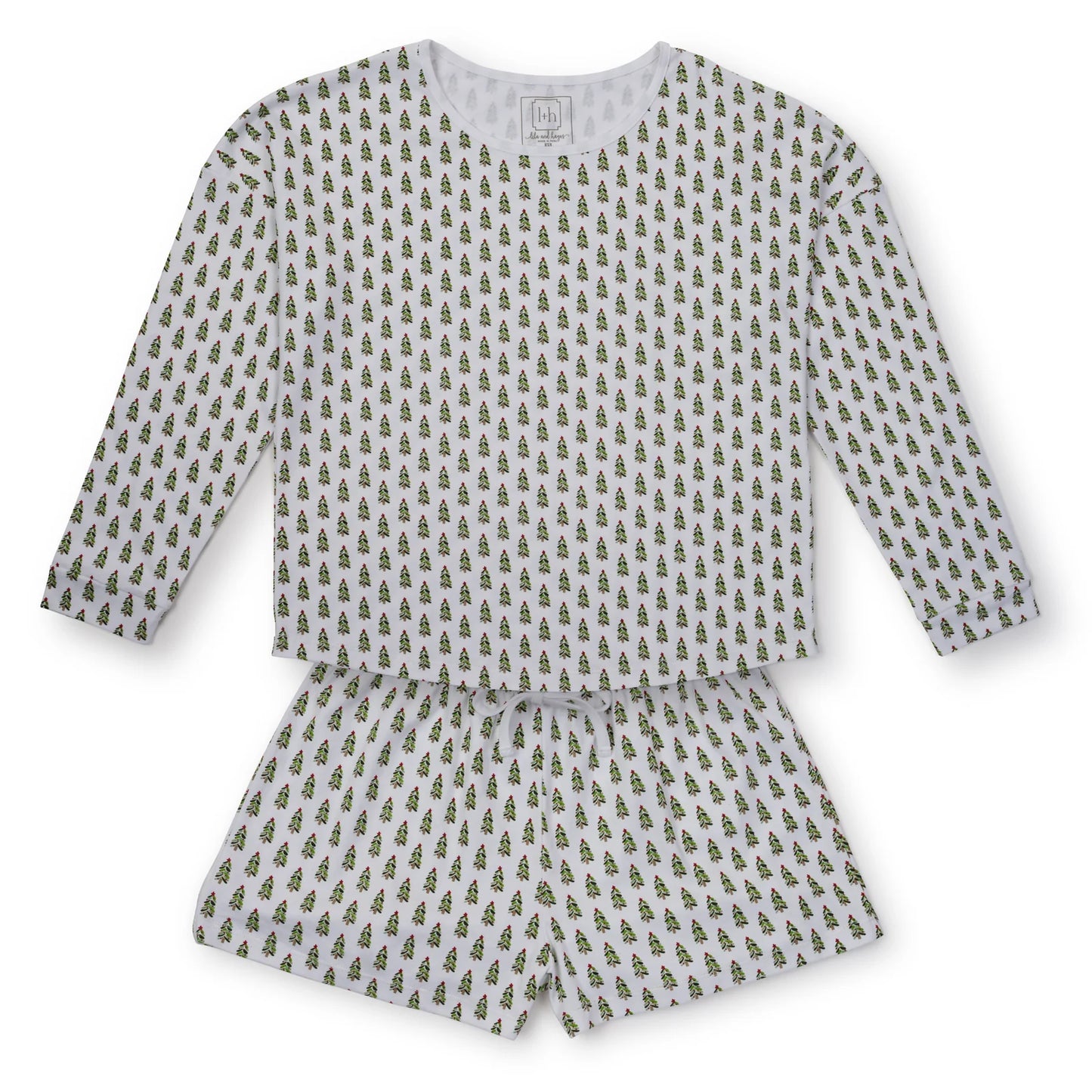 Anna Women's Pajama Short Set | Oh Christmas Tree