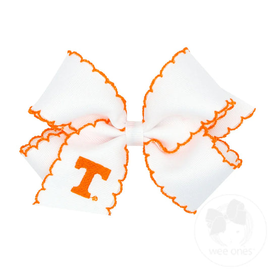 Medium Moonstitch Grosgrain Hair Bow | Tennessee