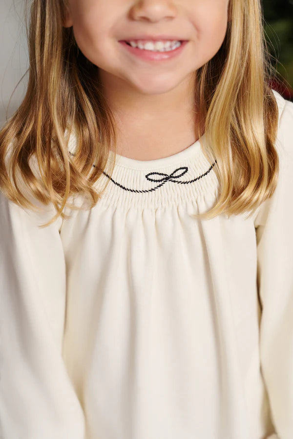 Long Sleeve Sandy Smocked Dress