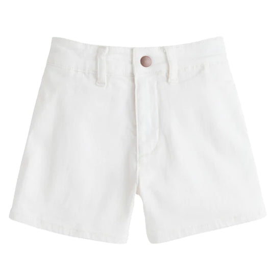 Denim Shorts | Ivory Denim