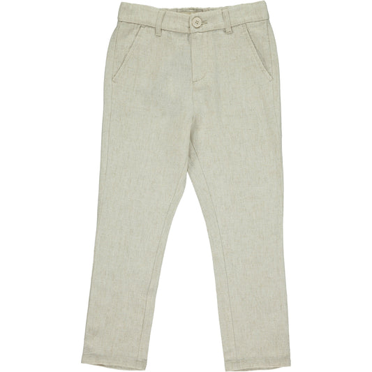 Charles Cream Woven Pant