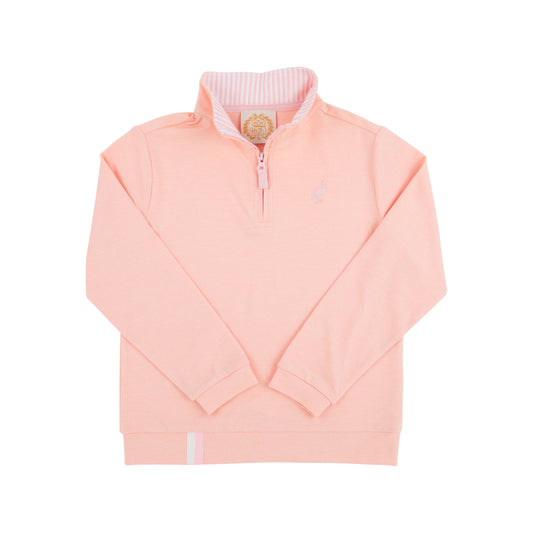 Prepletic™ Hayword Half-Zip | Pompano Peach with Palm Beach Pink Stork