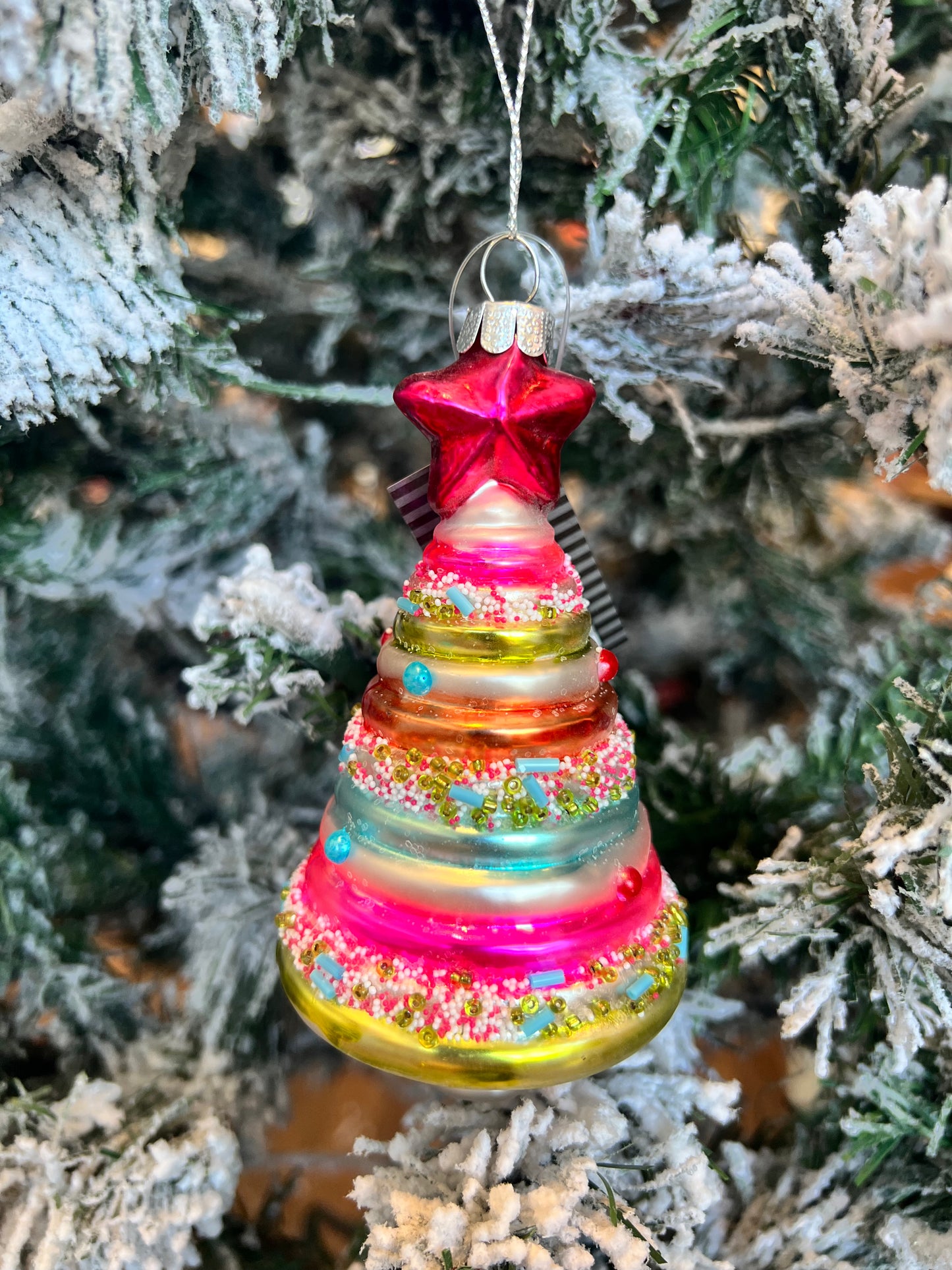 Colorful Christmas Tree Ornament