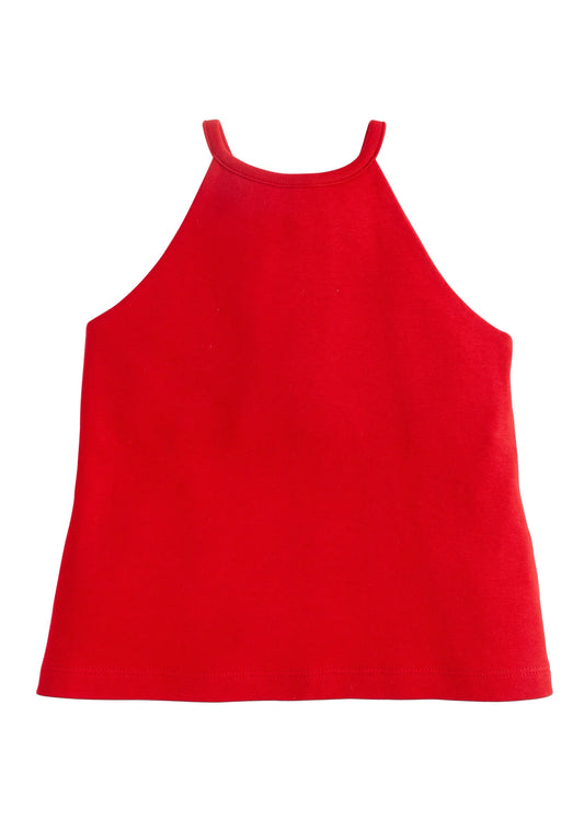 Halter Tank Top | Red