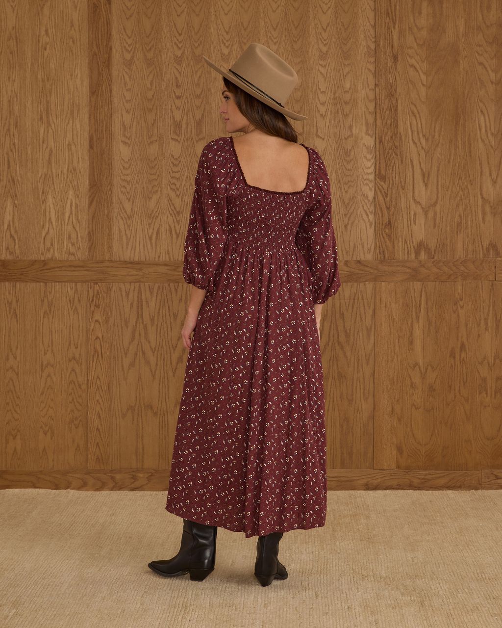 Della Dress || Harvest Berry