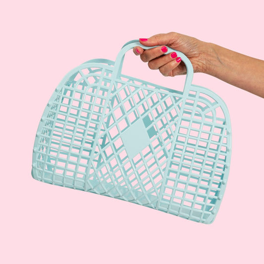 Retro Basket Jelly Bag | Blue