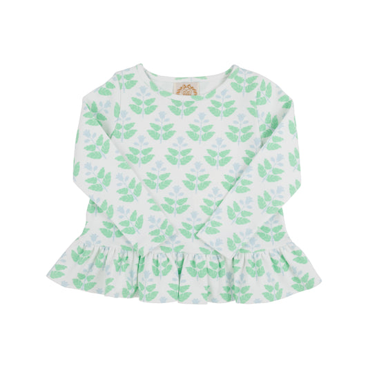 Long Sleeve Love You Back Top | Hanover Hand Block