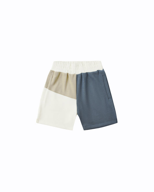 Boxing Short || Navy Color Block