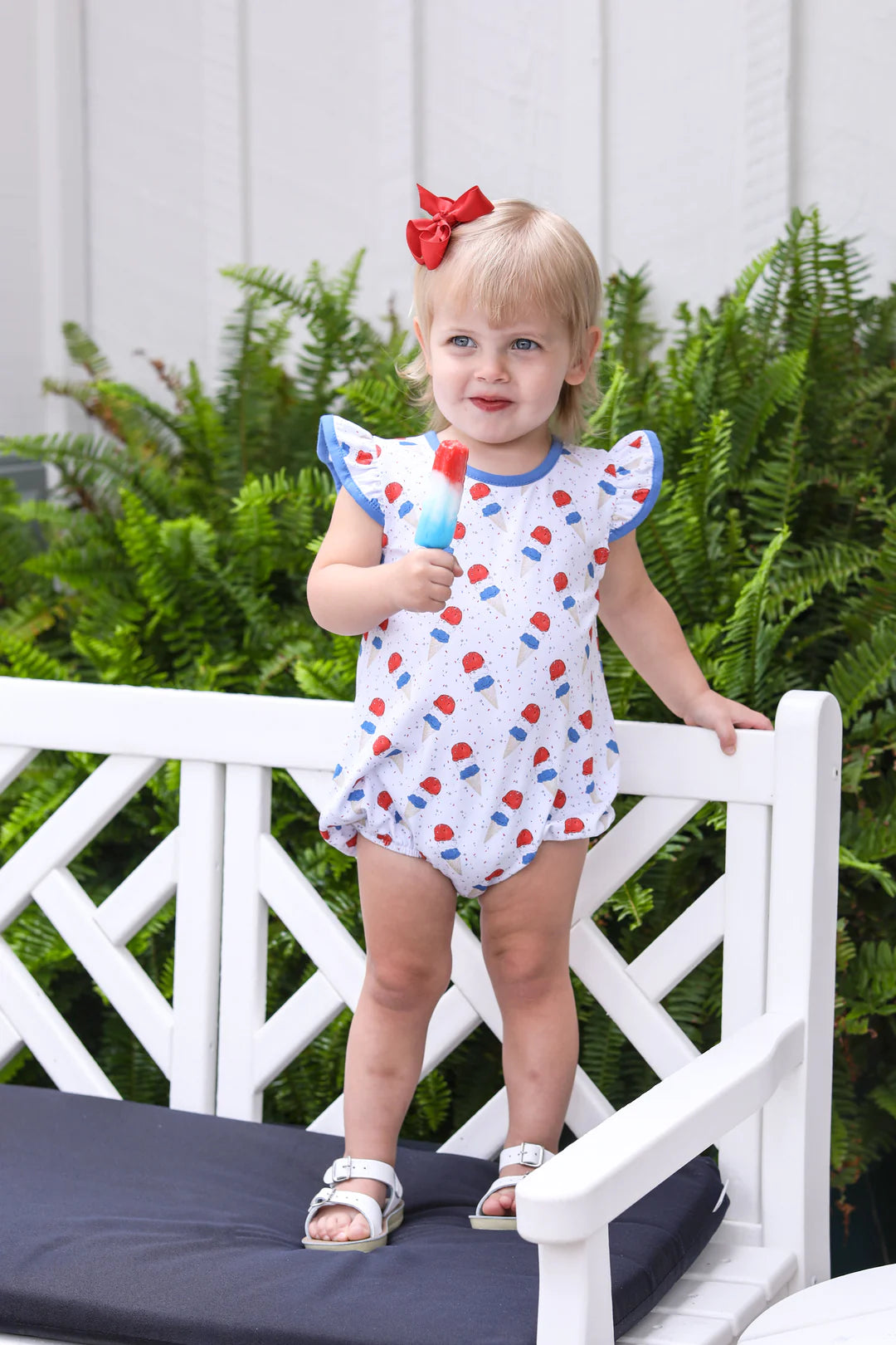 Patriotic Ice Cream Flutter Bubble