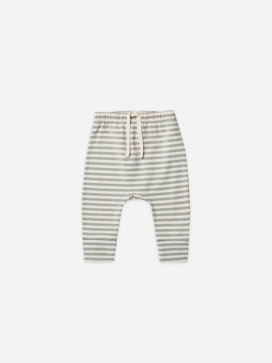 Drawstring Pant | Pistachio Stripe