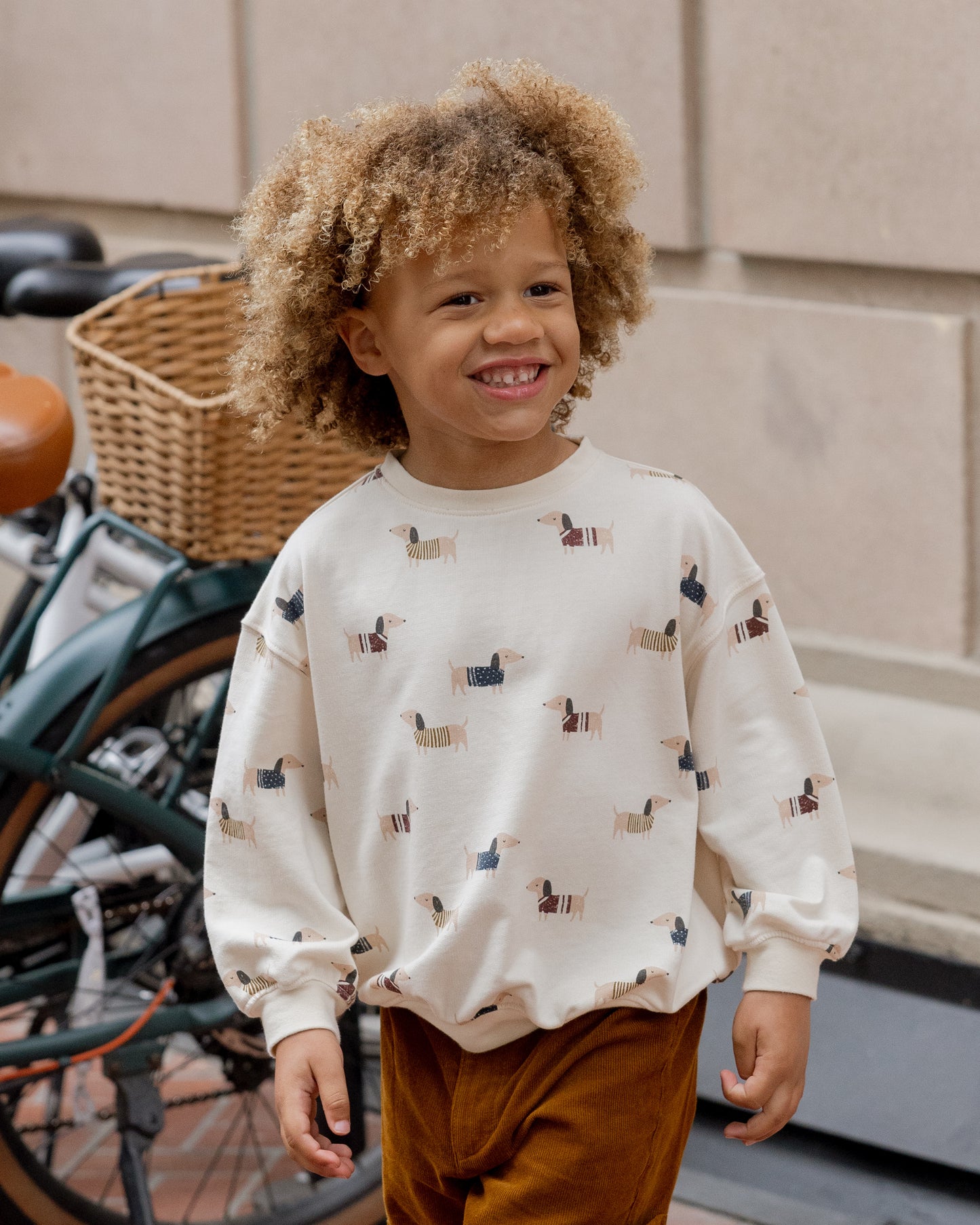 Relaxed Sweatshirt || Dachshund