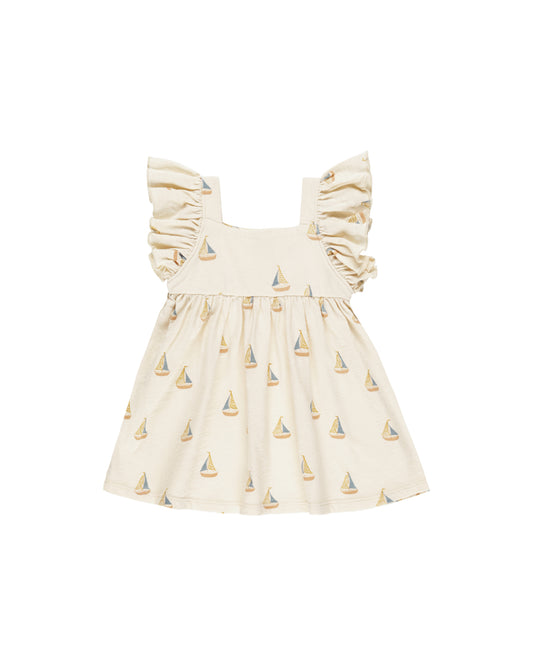 Mariposa Dress || Sailboats