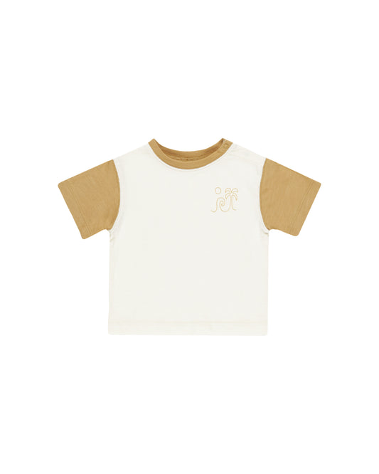 Contrast Short Sleeve Tee || Summer Vibes