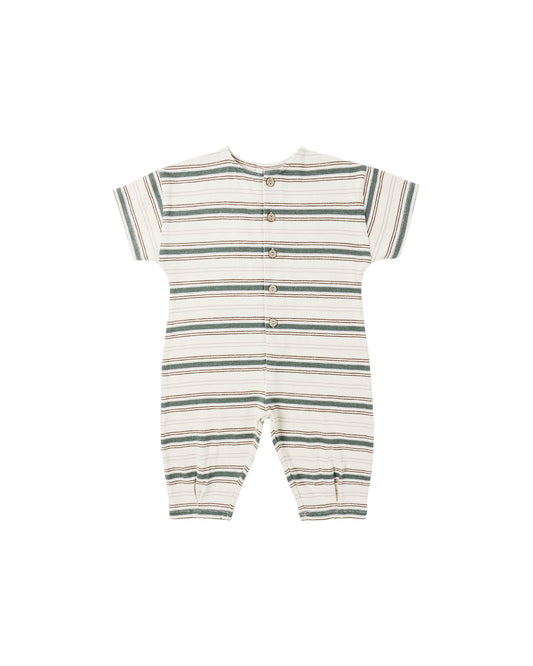 Hayes Jumpsuit || Retro Stripe