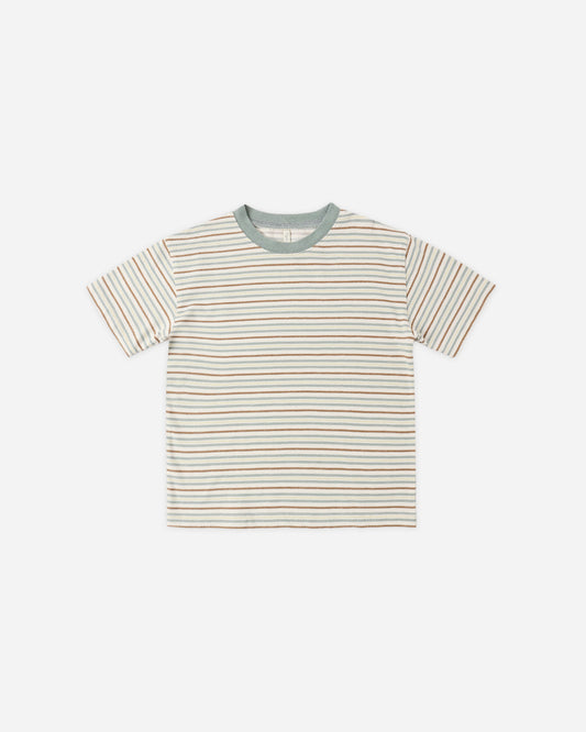 Relaxed Tee || Vintage Stripe