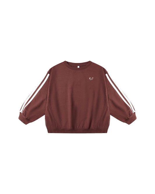 Oversized Sweatshirt || Burgundy