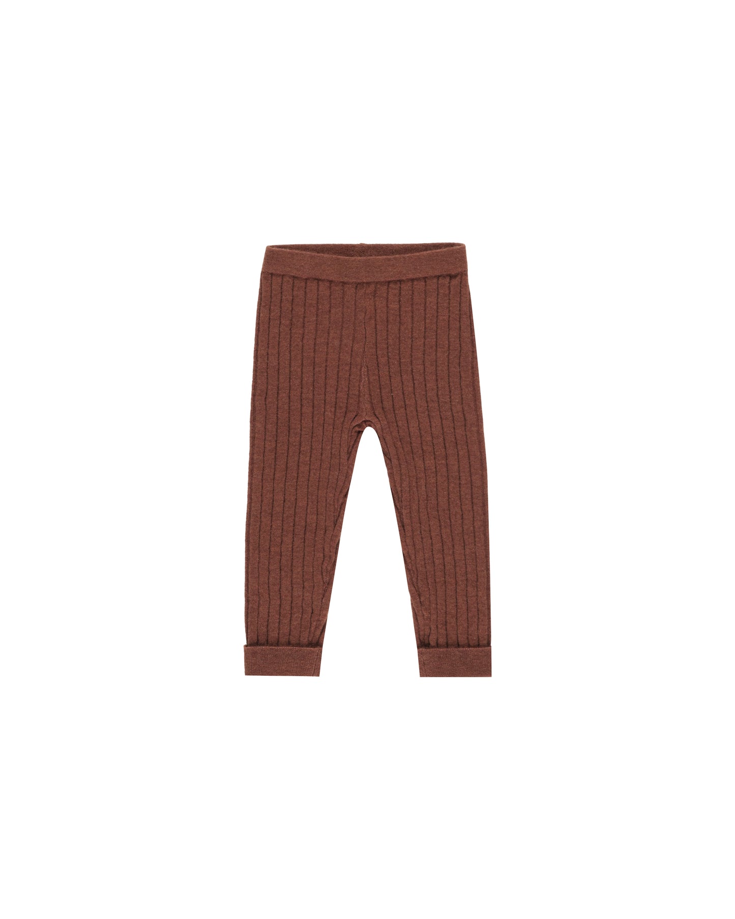 Cuffed Legging || Brick