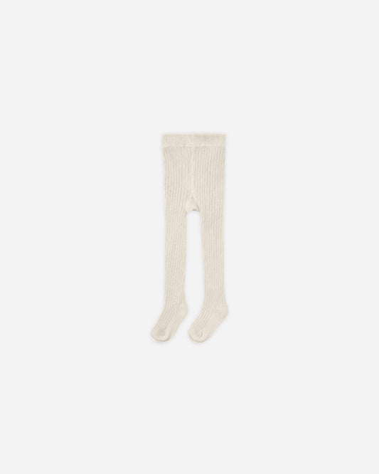 Ribbed Tights || Natural
